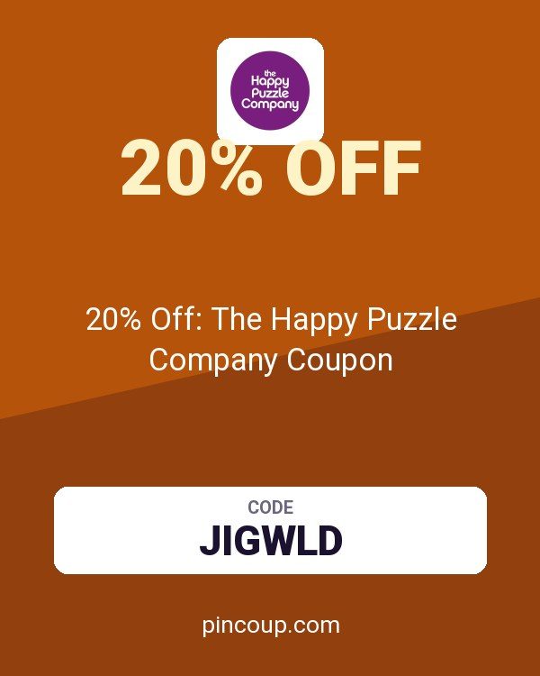 20% Off: The Happy Puzzle Company Coupon