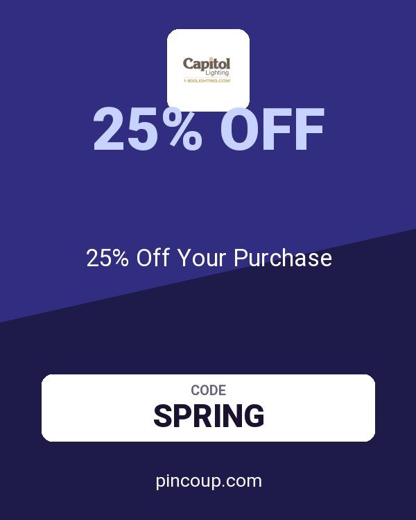 1-800Lighting coupon: 25% Off Your Purchase