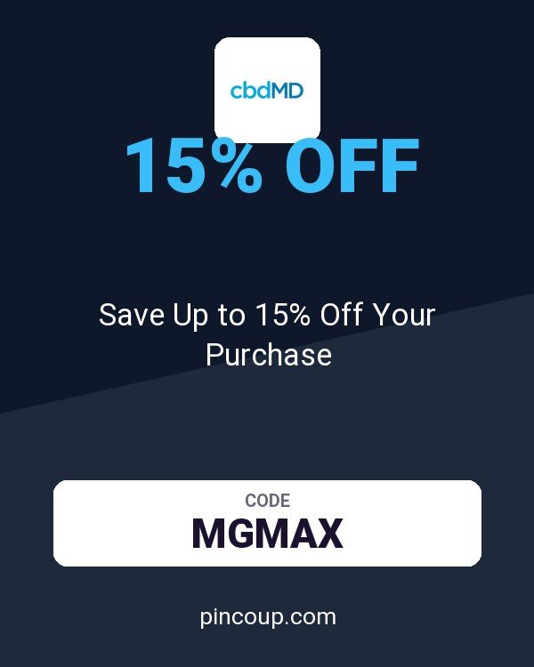 cbdMD coupon: Save Up to 15% Off Your Purchase