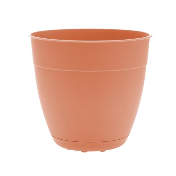 Bloem Dayton 8 in. D Plastic Planter Coral at Ace Hardware