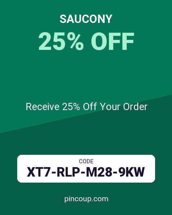 Saucony coupon: Receive 25% Off Your Order