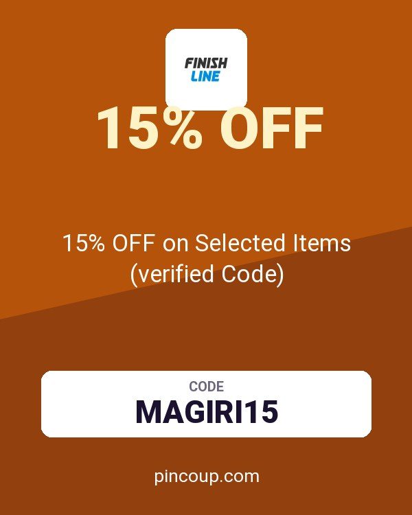 Finish Line coupon: 15% OFF on Selected Items (verified Code)