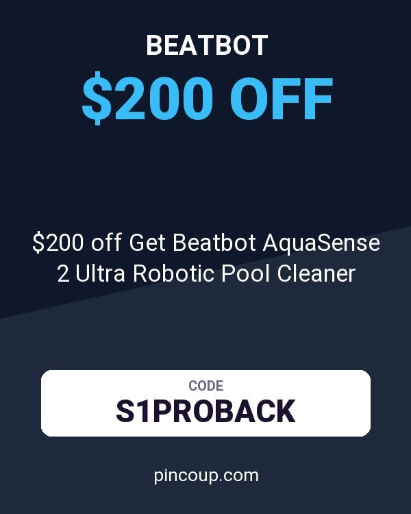 $200 off Get Beatbot AquaSense 2 Ultra Robotic Pool Cleaner