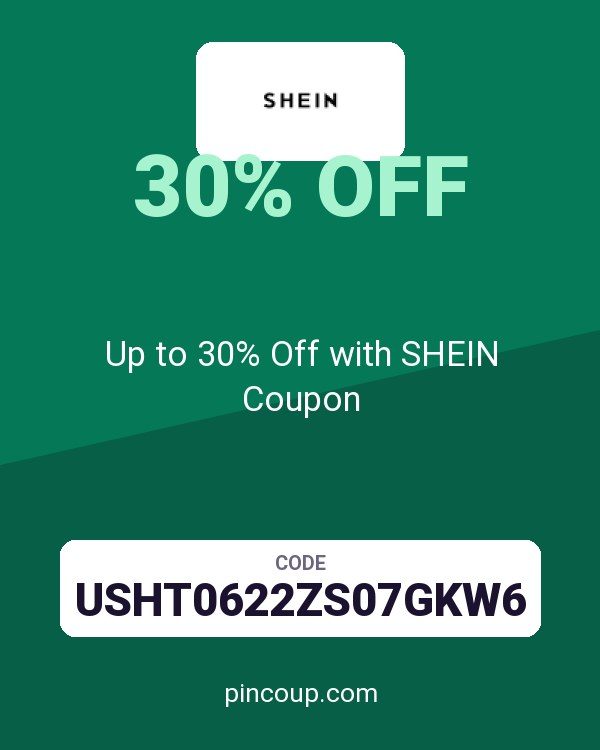 Up to 30% Off with SHEIN Coupon