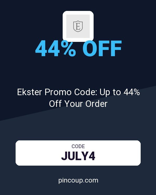 Ekster Promo Code: Up to 44% Off Your Order