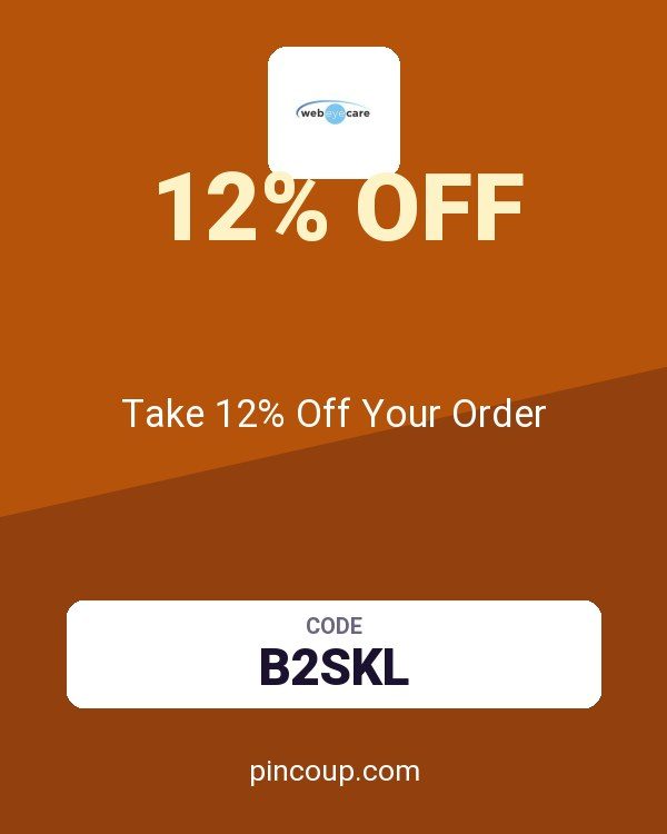 WebEyeCare coupon: Take 12% Off Your Order