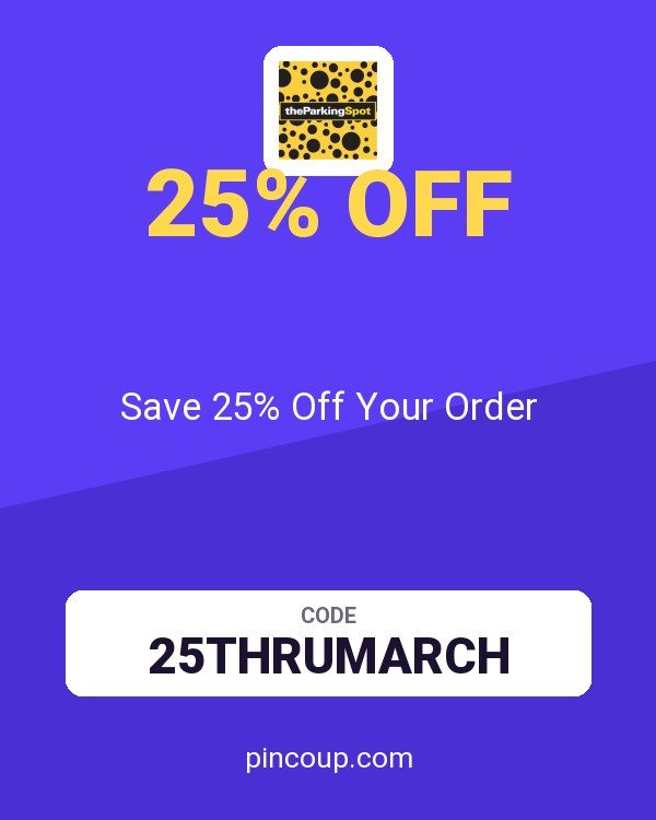 The Parking Spot coupon: Save 25% Off Your Order