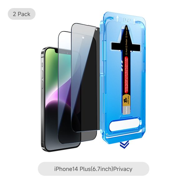 iPhone 14 Gen 2 Screen Protector - Privacy / iPhone14 Plus(6.7inch) at Magic John