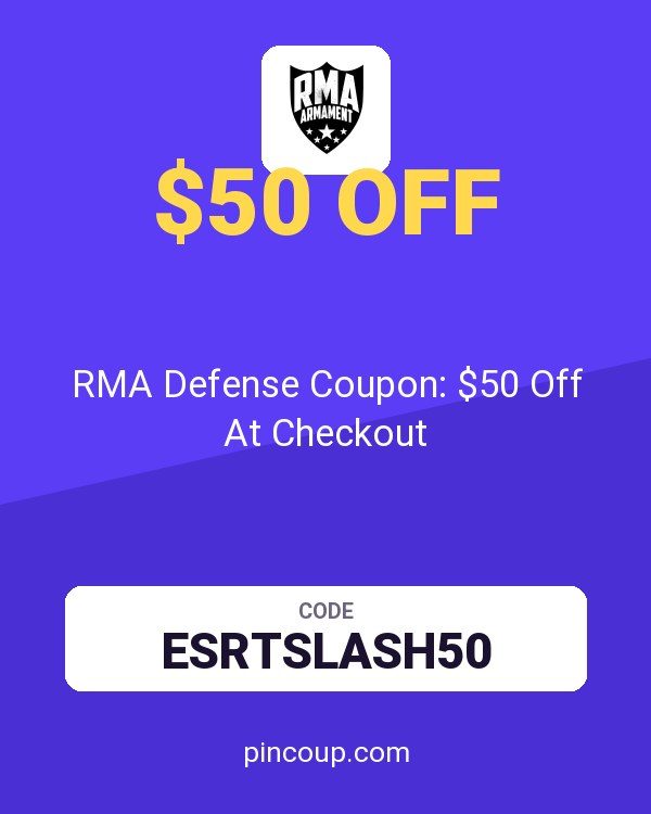 RMA Armament: RMA Defense Coupon: $50 Off At Checkout