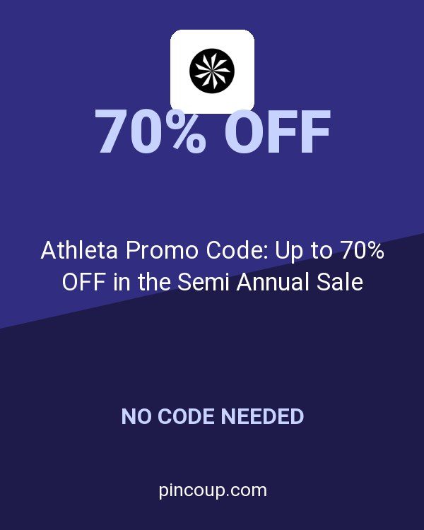 Athleta Promo Code: Up to 70% OFF in the Semi Annual Sale