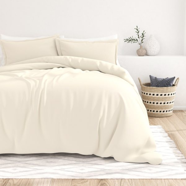 3-Piece Essential Duvet Cover Set (Sale) at Linens and Hutch