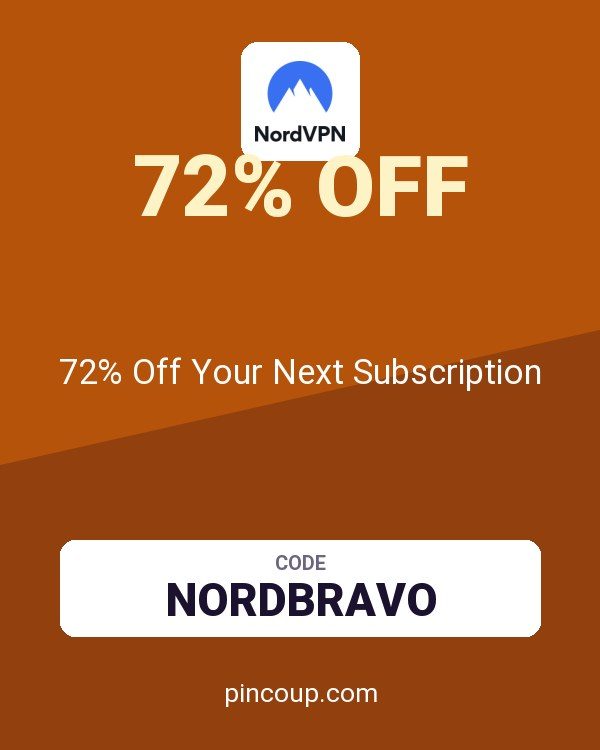 NordVPN coupon: 72% Off Your Next Subscription
