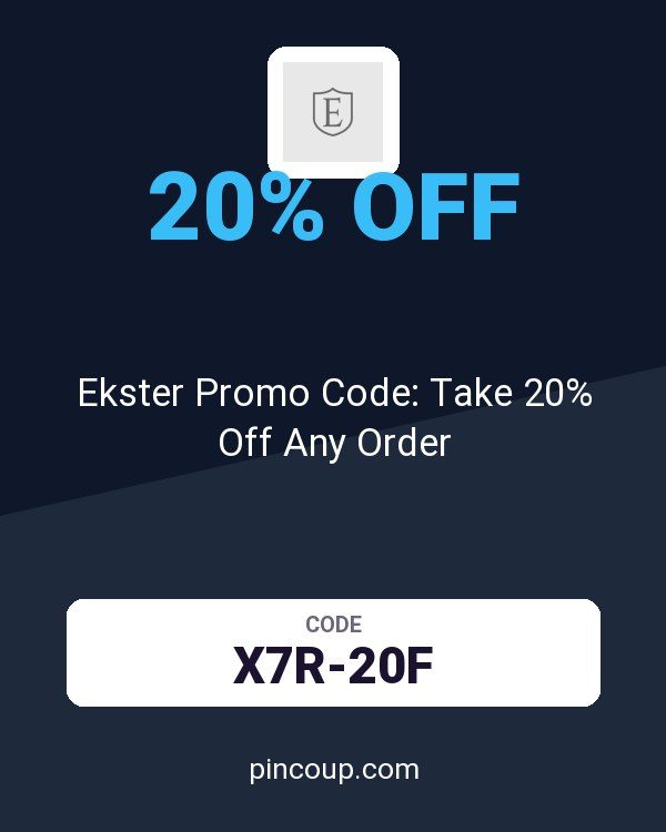 Ekster Promo Code: Take 20% Off Any Order