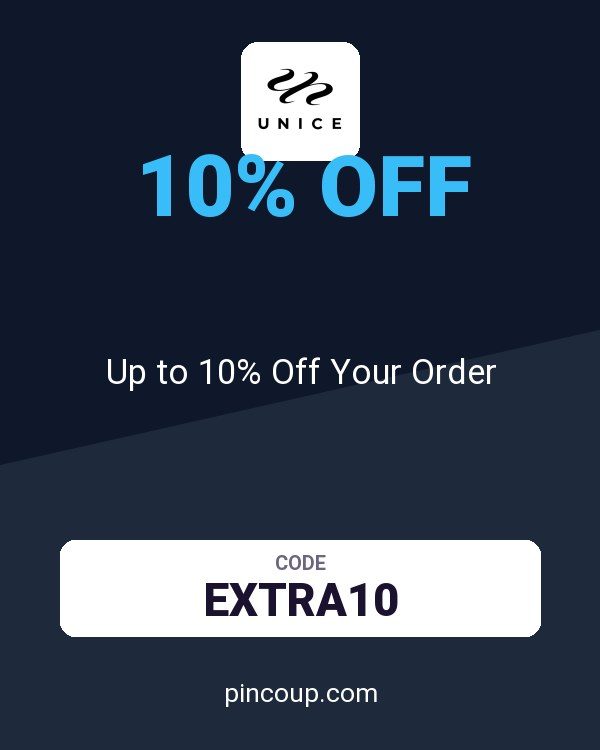 UNice coupon: Up to 10% Off Your Order