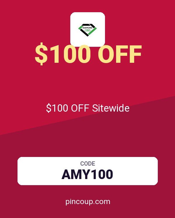 Diamond CBD coupon: $100 OFF Sitewide