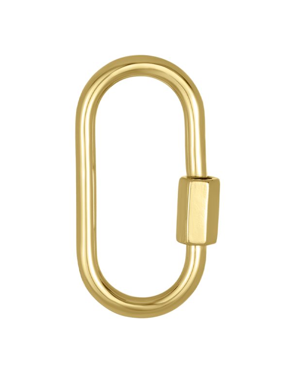 Oval Charm Lock at James Michelle