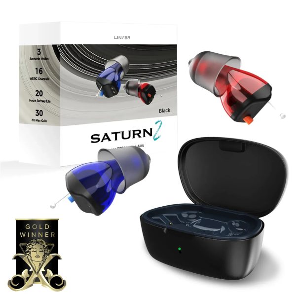 Linner Saturn Series mini-CIC OTC Hearing Aids at LINNER OTC Heraing Aids