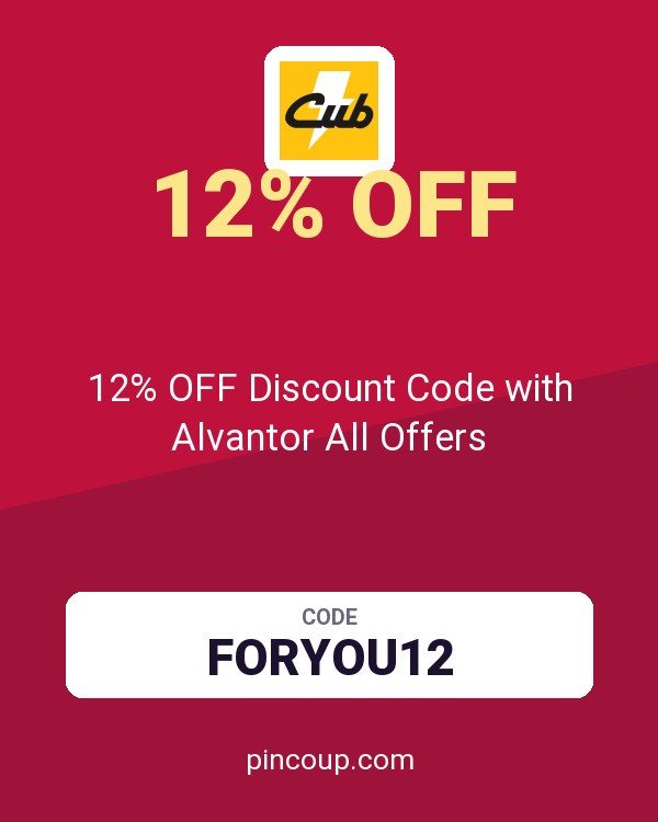 Cub Cadet coupon: 12% OFF Discount Code with Alvantor All Offers