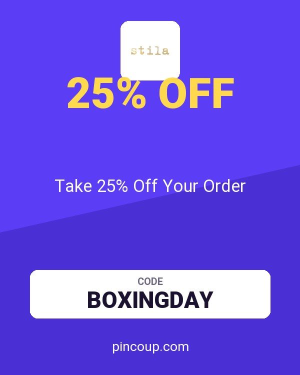 Stila Cosmetics coupon: Take 25% Off Your Order