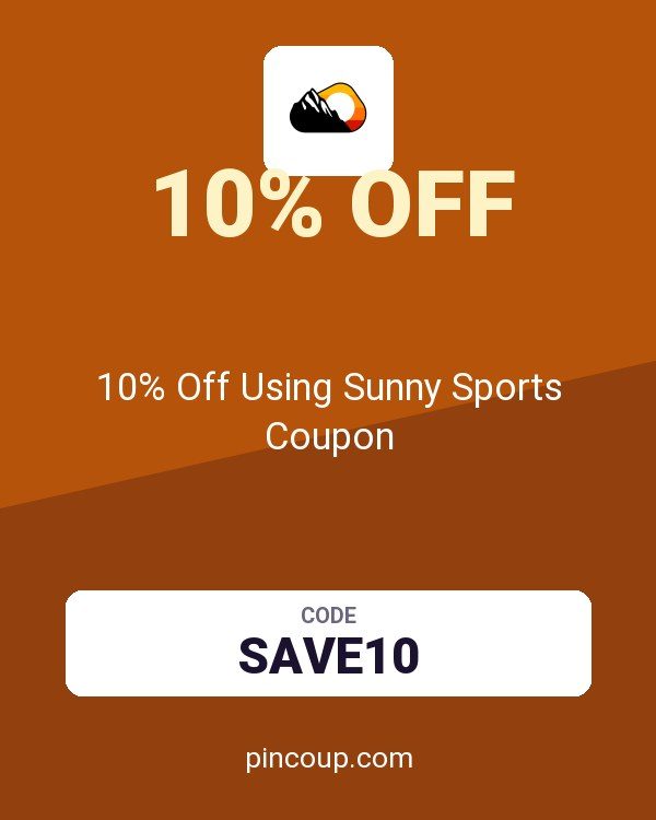 10% Off Using Sunny Sports Coupon