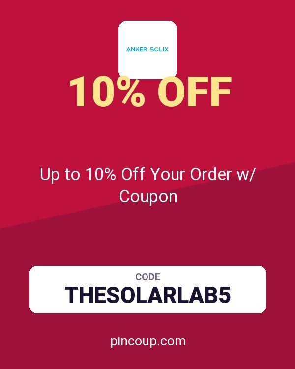 Anker SOLIX: Up to 10% Off Your Order w/ Coupon