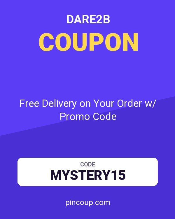 Dare2b coupon: Free Delivery on Your Order w/ Promo Code