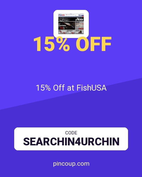 15% Off at FishUSA