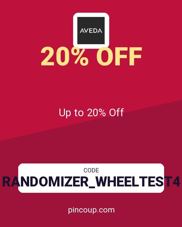 Aveda Corporation coupon: Up to 20% Off