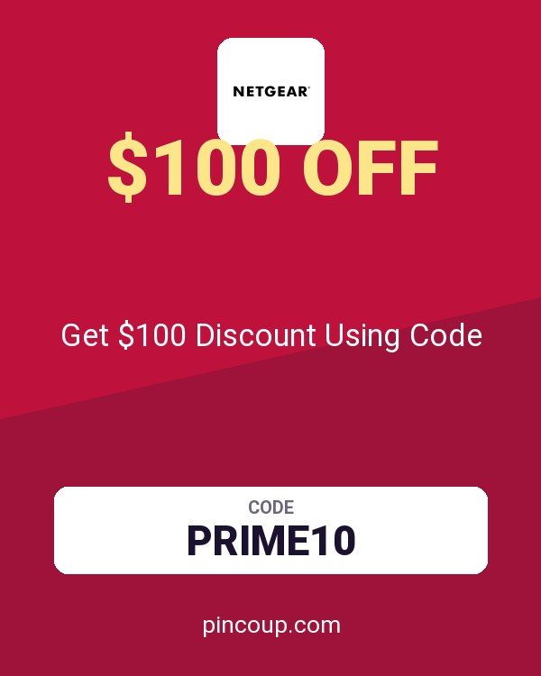 Netgear FR coupon: Get $100 Discount Using Code