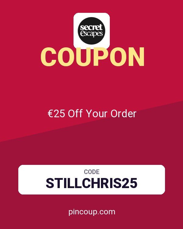 Secret Escapes coupon: €25 Off Your Order