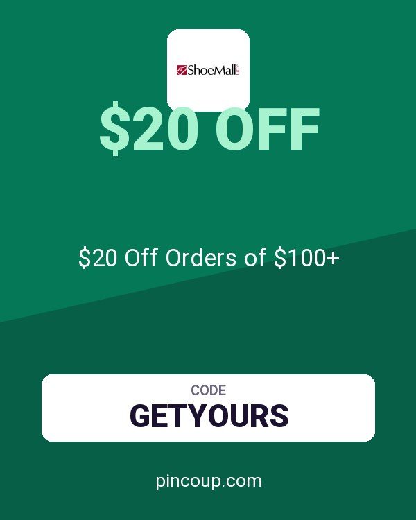 Shoemall.com coupon: $20 Off Orders of $100+