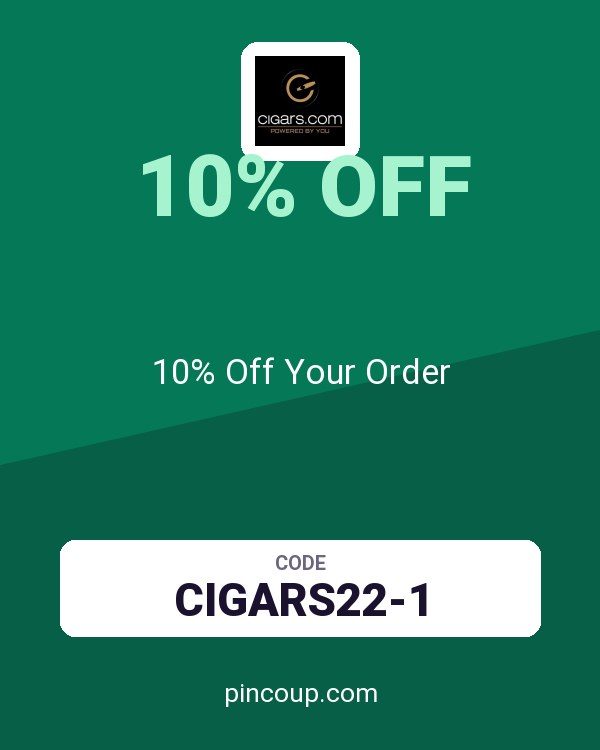 Cigars.com coupon: 10% Off Your Order