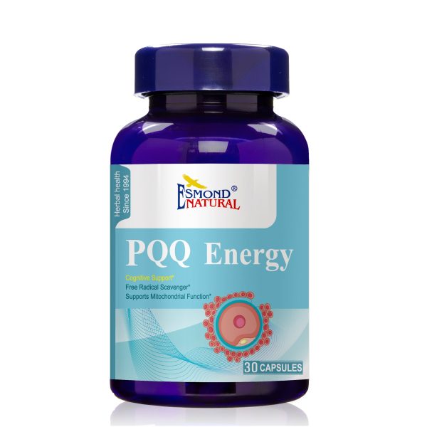 PQQ Energy (Free Radical Scavenger. Supports Mitochondrial Biogenesis Function), USA, FDA, GMP, NPAC-30 Capsules at Esmond Natural