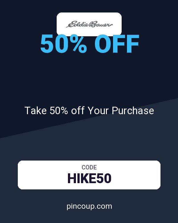 Eddie Bauer coupon: Take 50% off Your Purchase