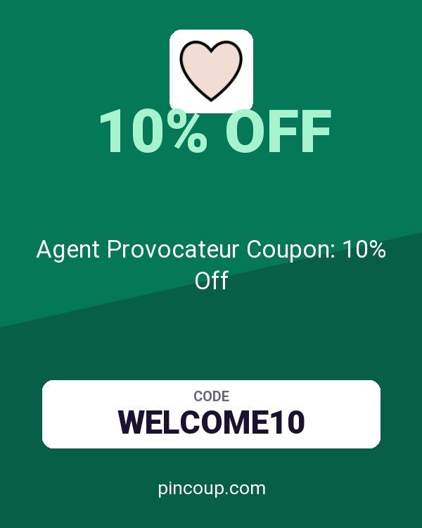 Agent Provocateur (FR): Agent Provocateur Coupon: 10% Off