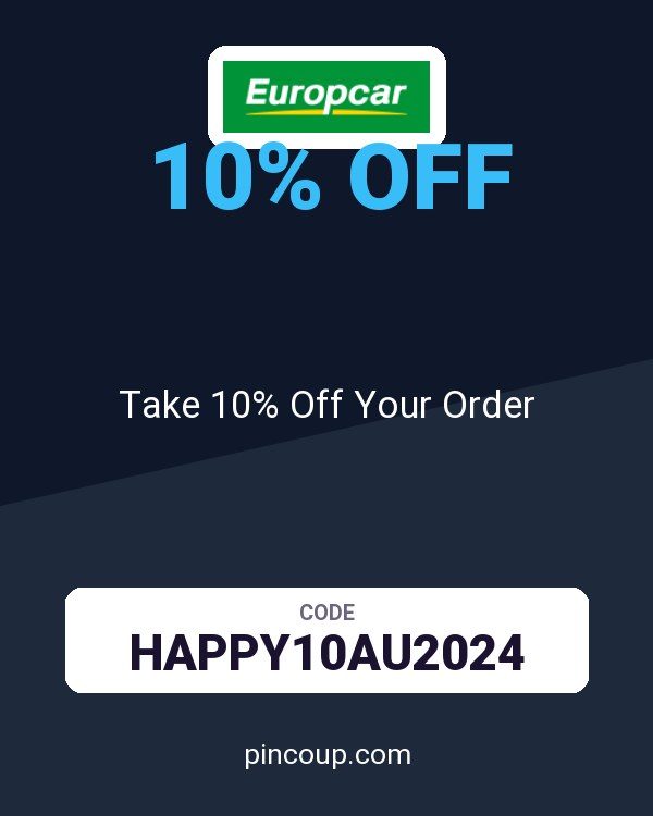Europcar_AU NZ coupon: Take 10% Off Your Order