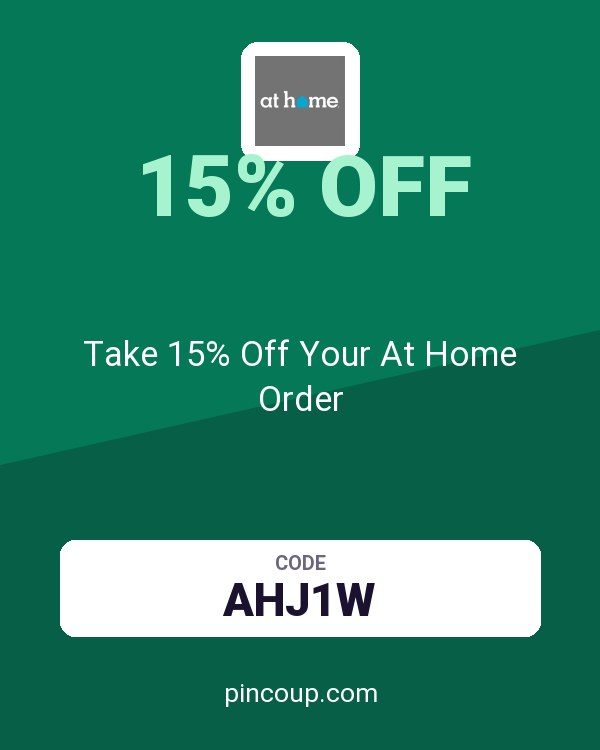 Take 15% Off Your At Home Order