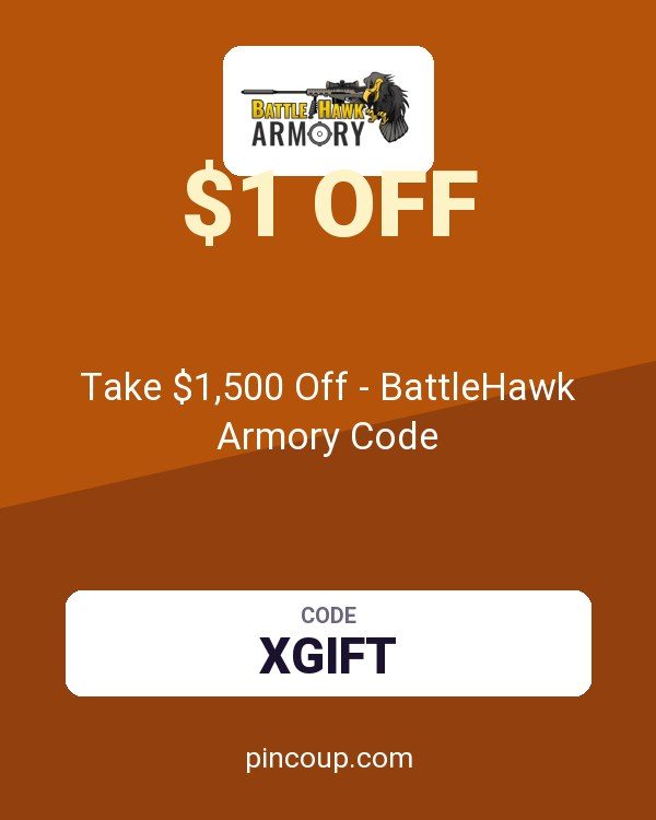 Take $1,500 Off - BattleHawk Armory Code