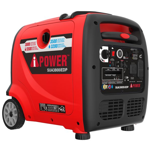 3800W Dual Fuel Portable Inverter Generator, Remote Start With CO Alert at AiPower