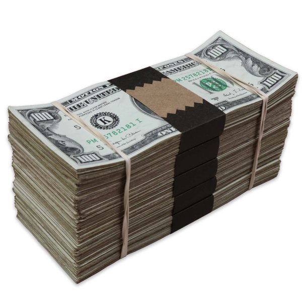 $50,000 RealAged® Full Print 1990 Series Bundle at Prop Money Inc.