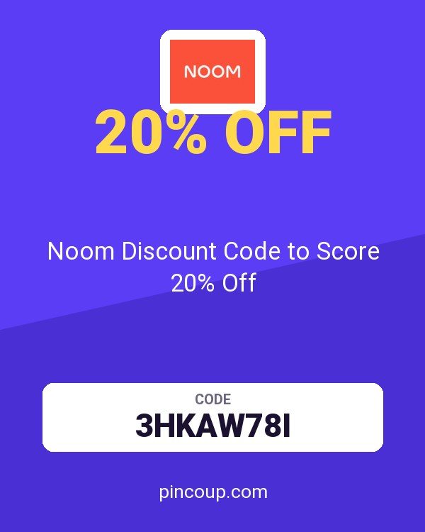 Noom Discount Code to Score 20% Off