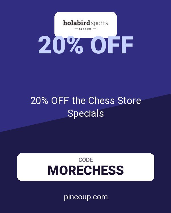 Holabird Sports coupon: 20% OFF the Chess Store Specials
