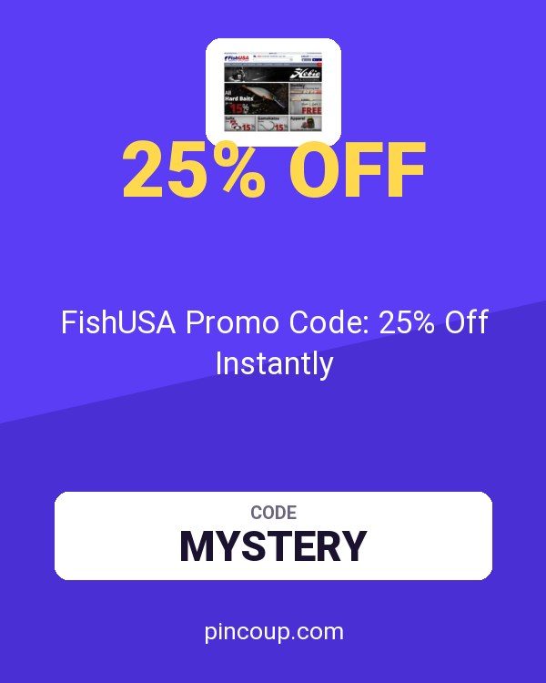 FishUSA Promo Code: 25% Off Instantly