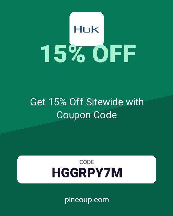 Huk Gear: Get 15% Off Sitewide with Coupon Code