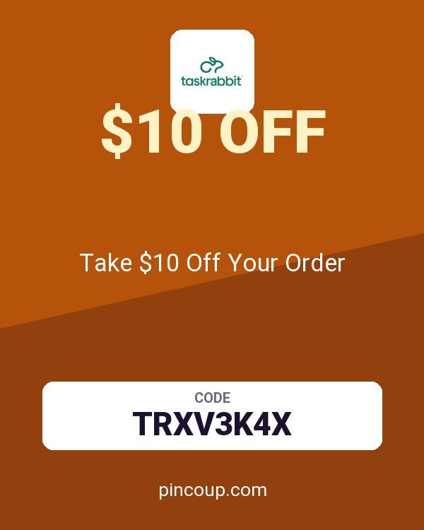 Taskrabbit North America coupon: Take $10 Off Your Order