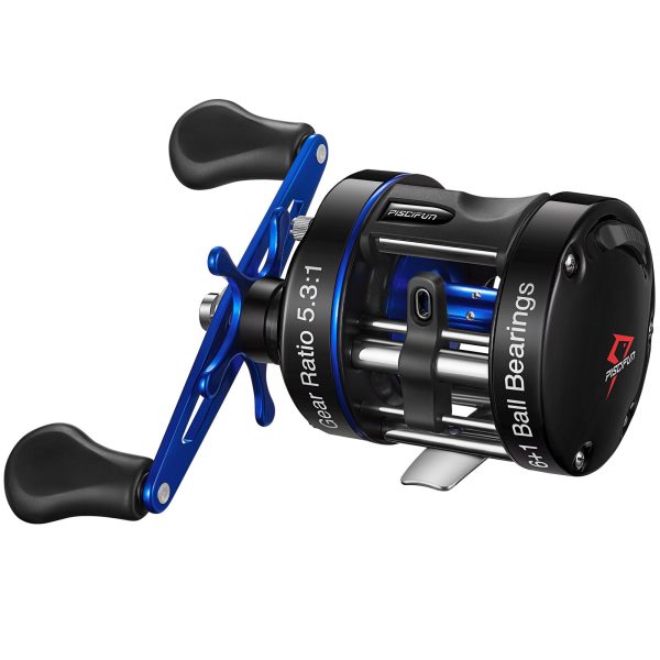 Piscifun Chaos XS Round Baitcasting Reel, Casting Reels