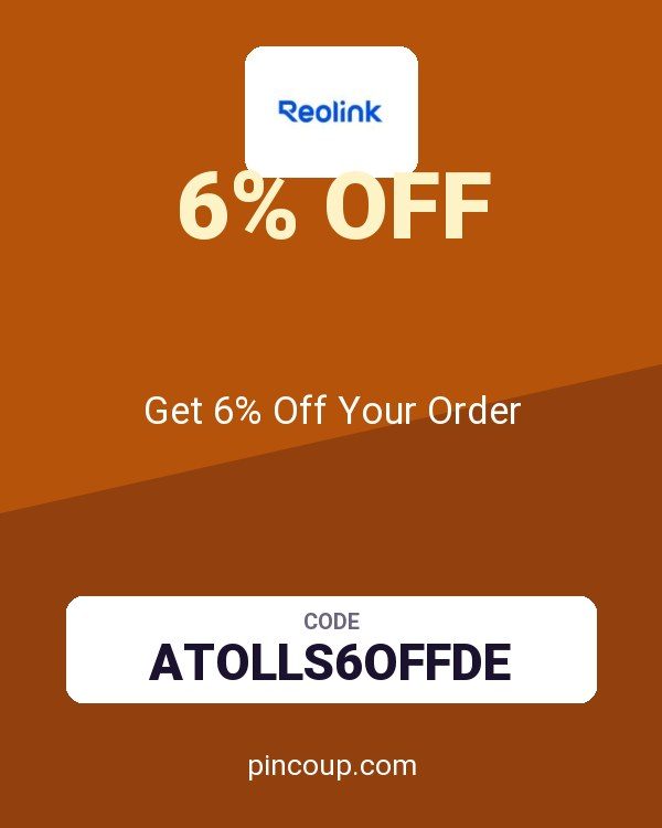 reolink DE coupon: Get 6% Off Your Order