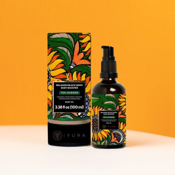 Balaayah Black Gram Body Booster: Firming Body Oil for Dry, Aging Skin - In 3 different indulging aromas! at The Ayurveda Experience