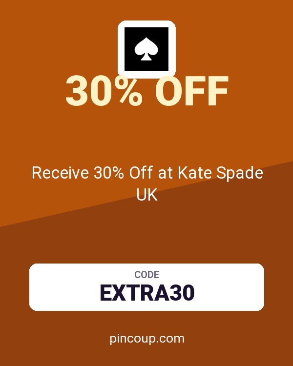 Receive 30% Off at Kate Spade UK
