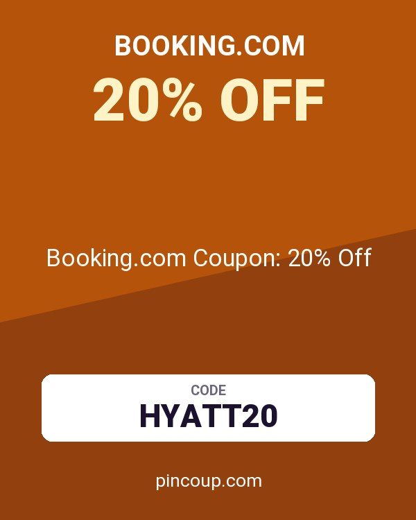 Booking.com Coupon: 20% Off